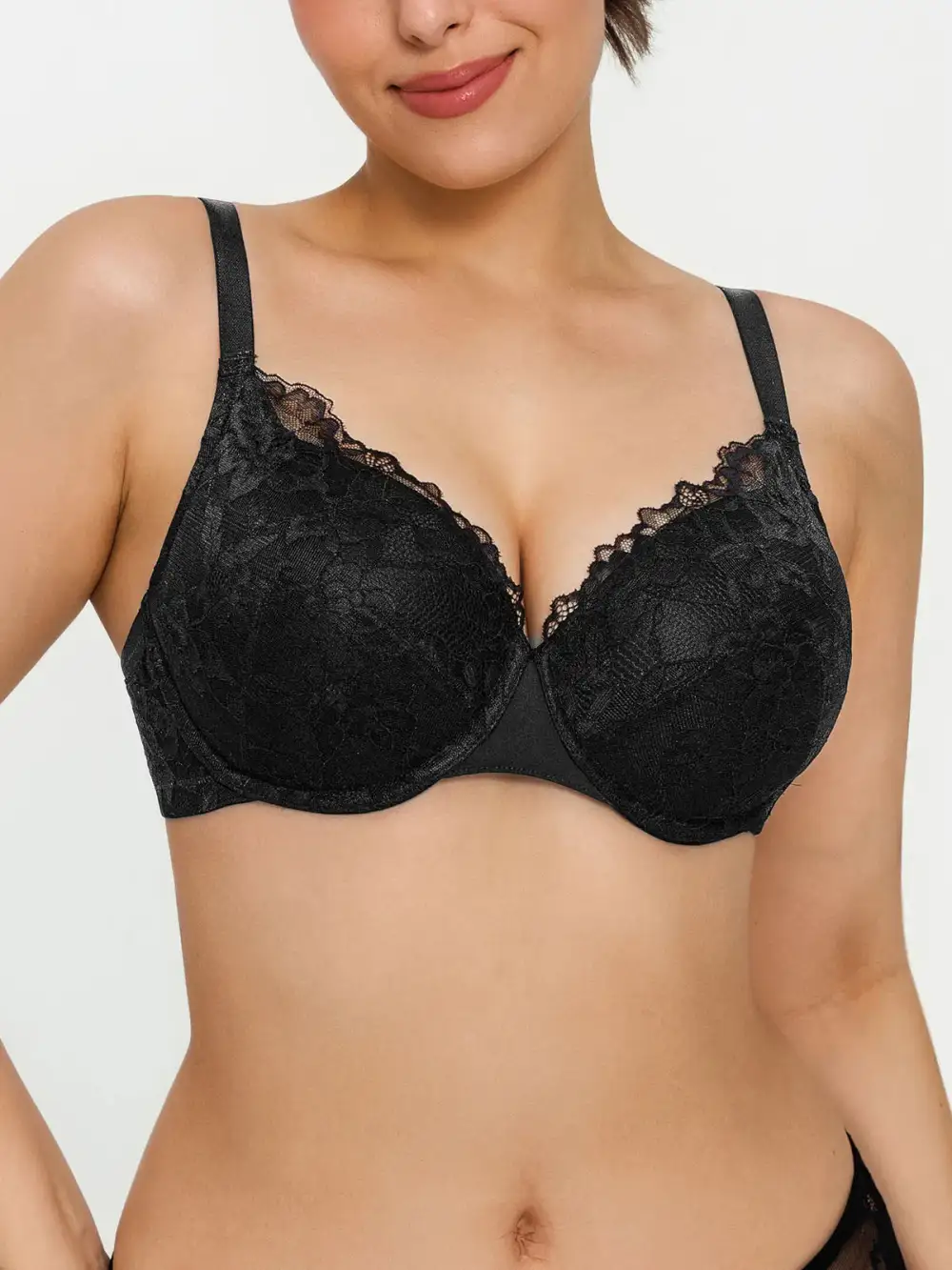 Lace Full Underwire Comfort Bra