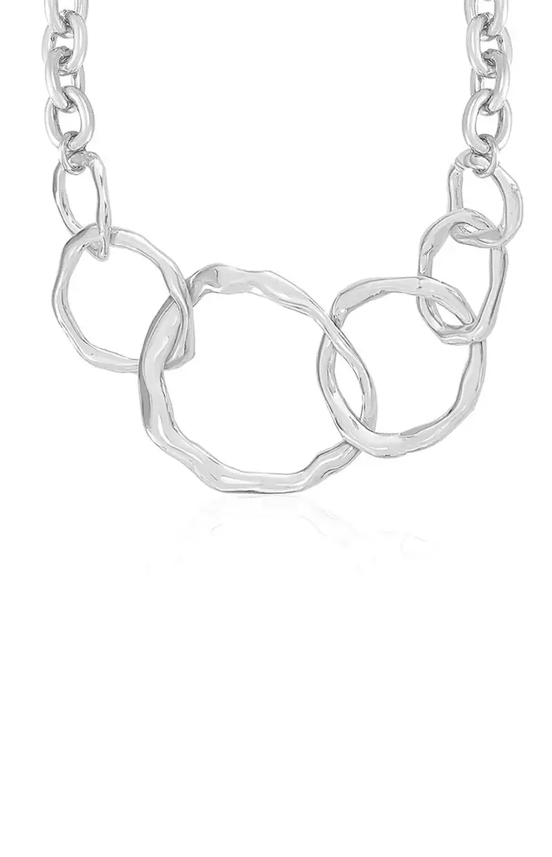 Ettika Interlocking Chain Necklace