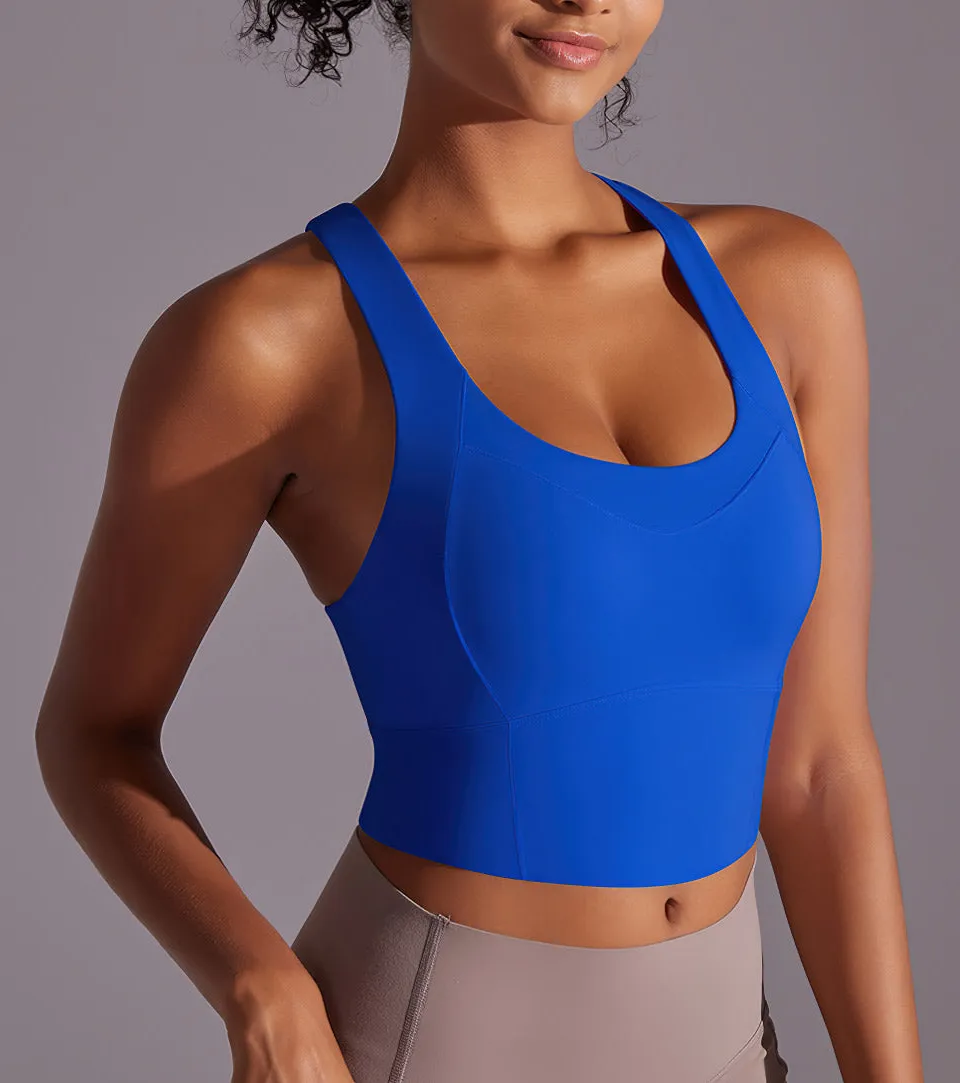 Charming Cropped Active Top