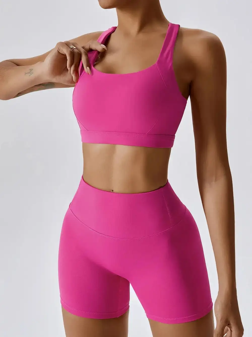 High-Waist Quick-Dry Studio Set