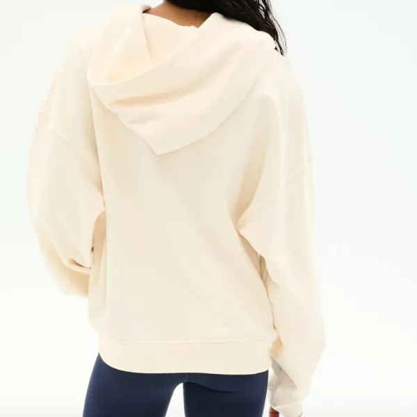 French Terry Oversized Hoodie