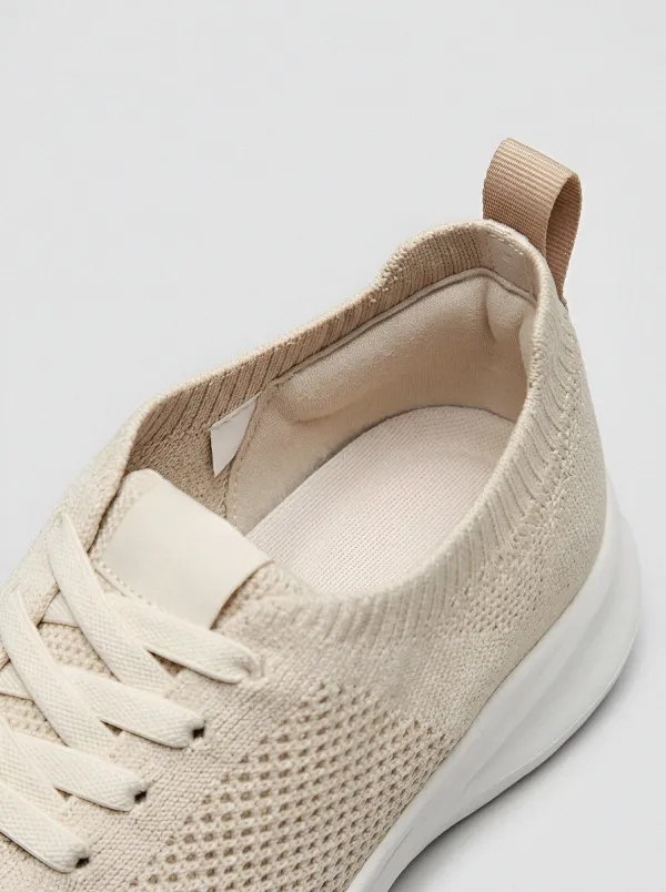 Women's Breathable Knit Mesh Mesh Athletic Sneakers