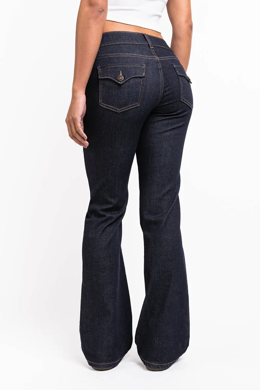 Clean Look Low Rise Bootcut Jeans