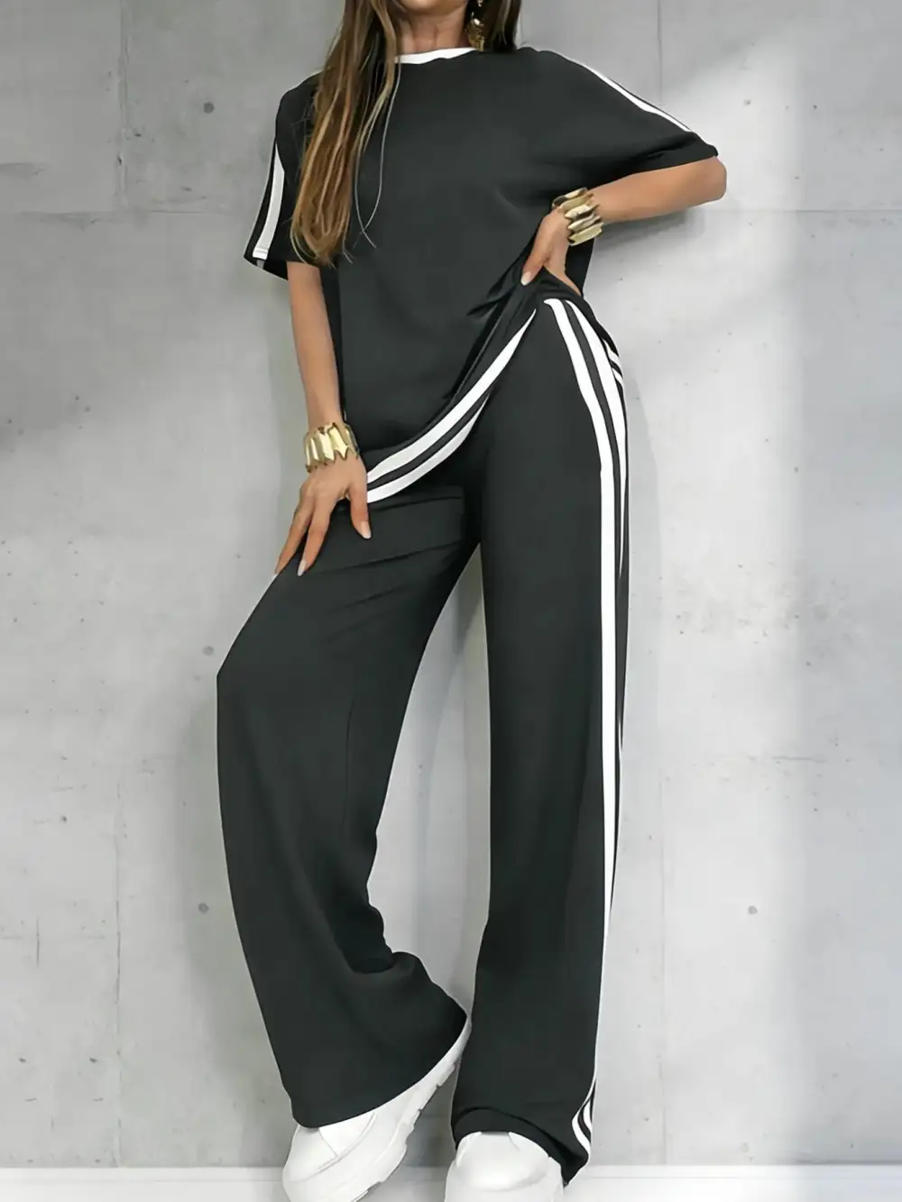 Women's Casual Athleisure Sportswear Set