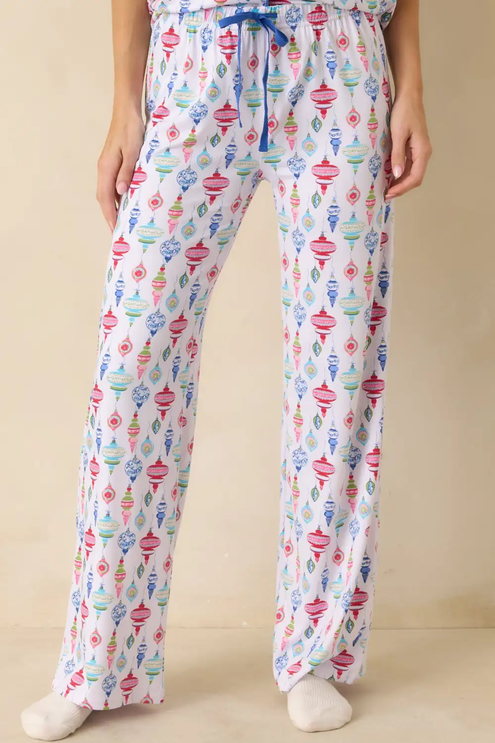 In Delight Multi Ornament Pajama Pants