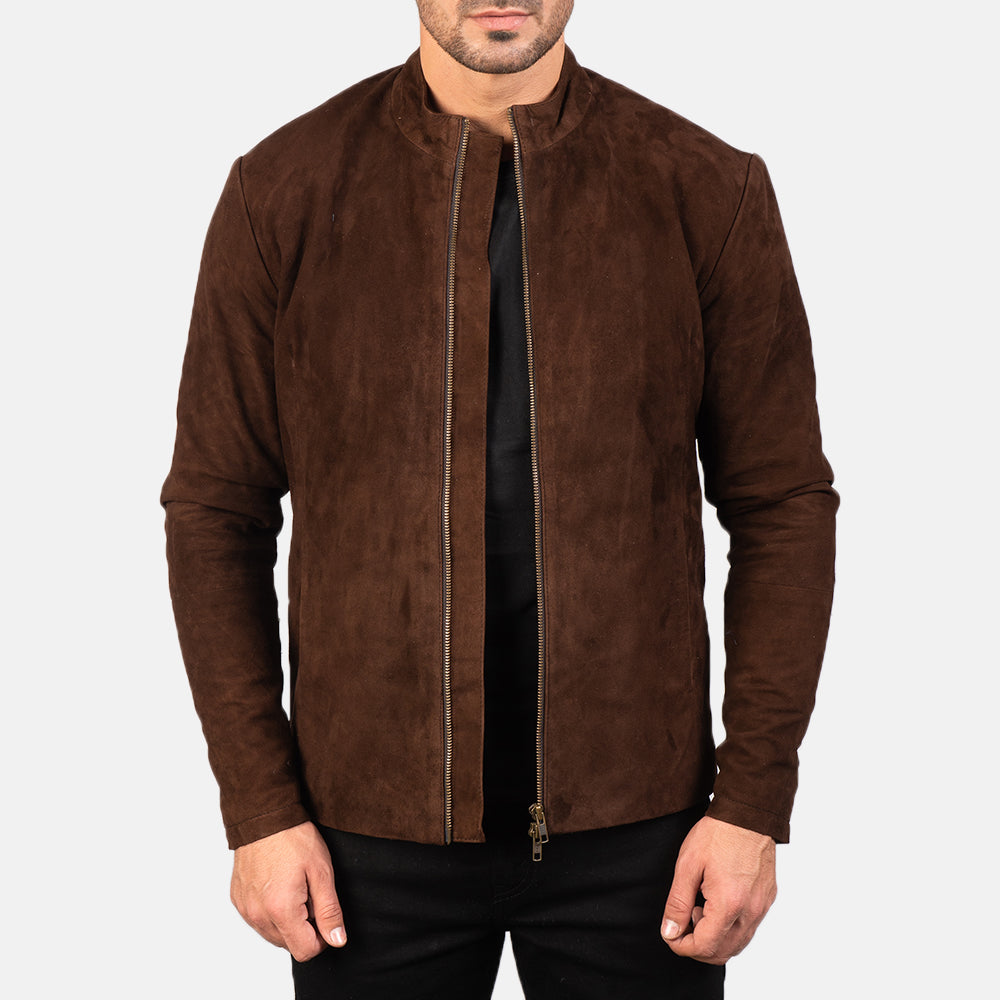 Men's Biker Suede Jacket