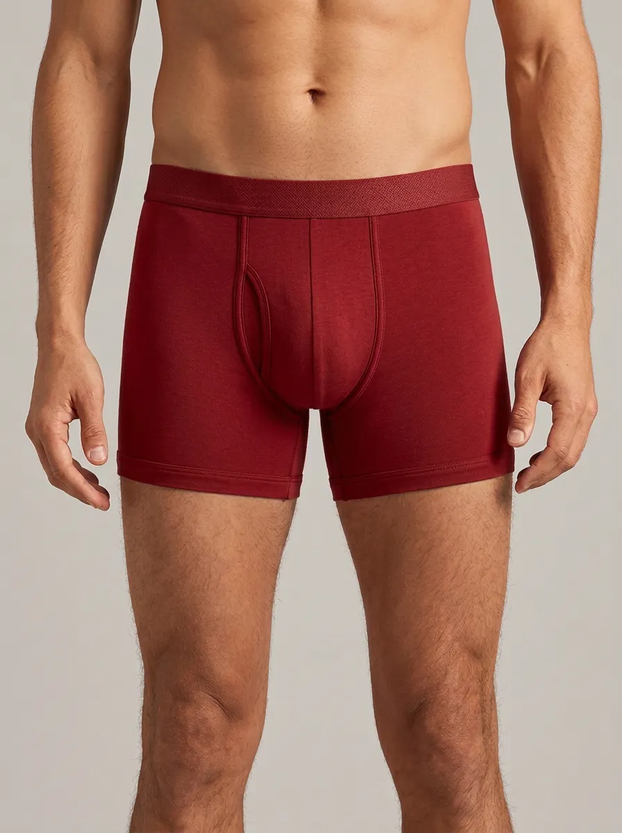 Men's Charcoal Grey Minimalist Boxer Briefs