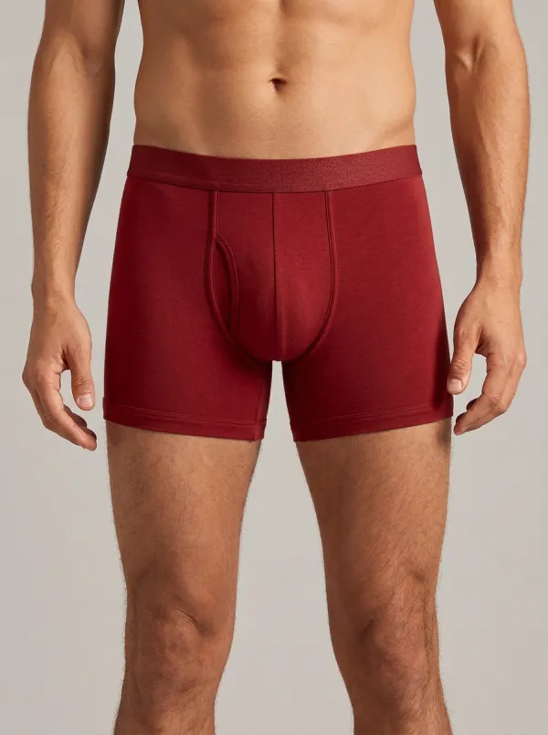 Men's Charcoal Grey Minimalist Boxer Briefs