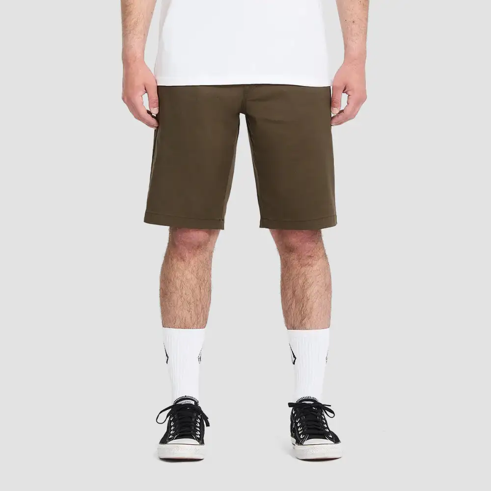 Versatile Stretch Modern Chino Casual Shorts