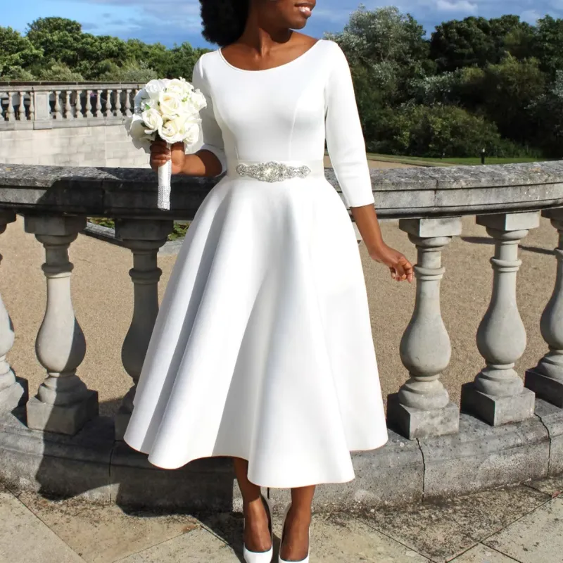  Line Midi Dress