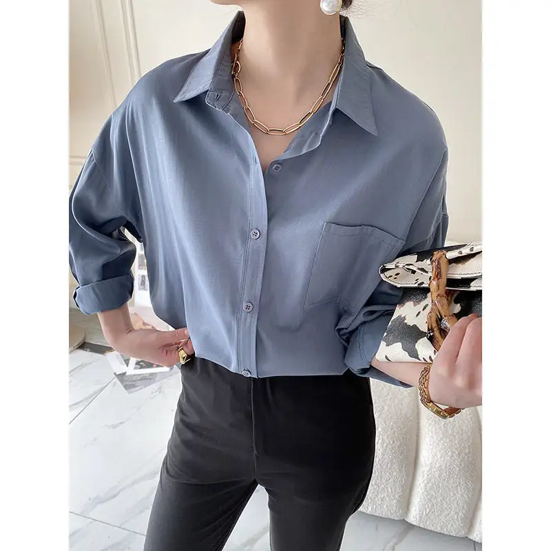 Layered Long Sleeve Button Down Shirt