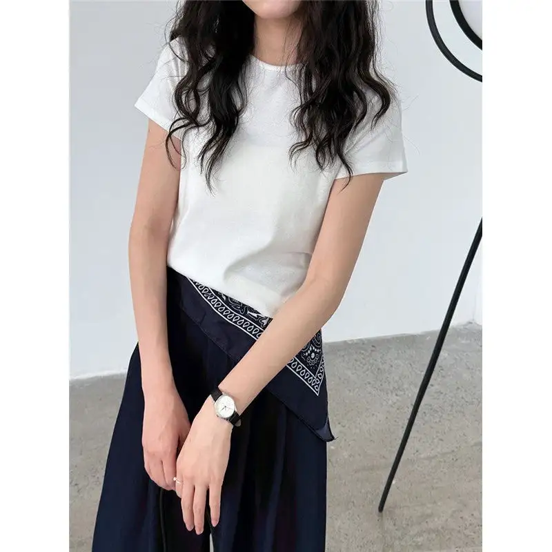 Round Neck Short Sleeve T-Shirt