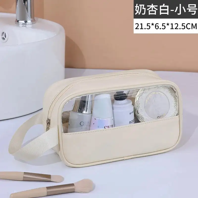 Contemporary Utility: Multifunctional Transparent Accessory Bag