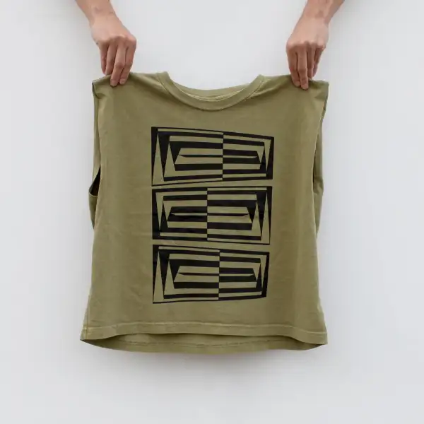 Vertigo Cotton Crop Muscle Tank