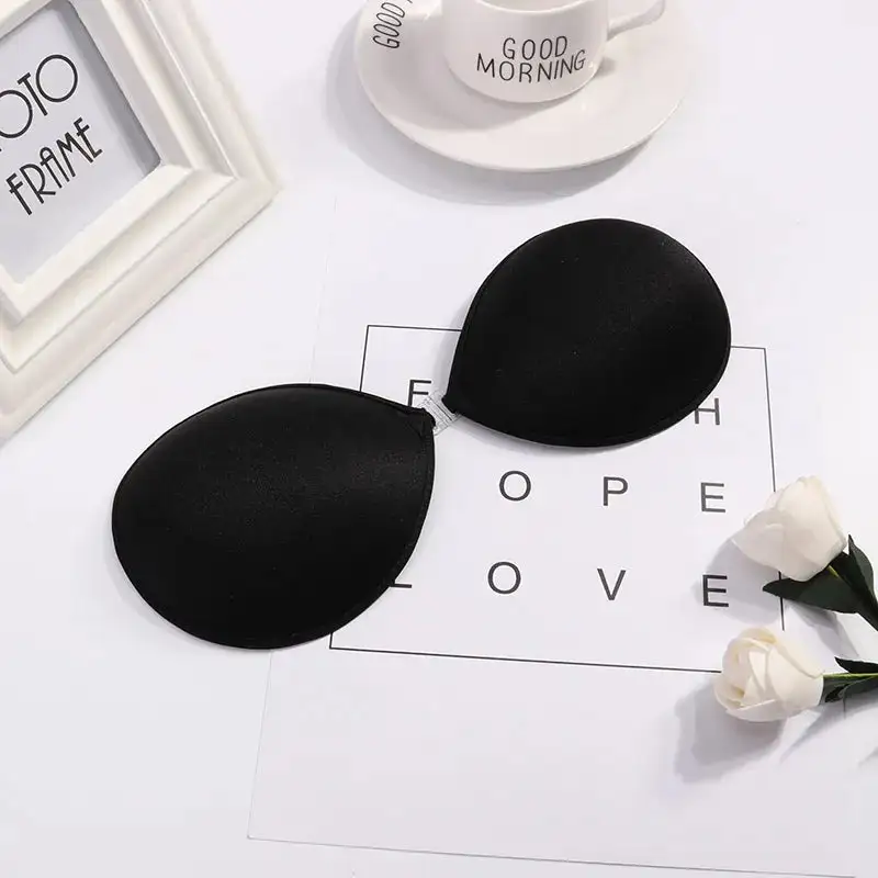 Silicone Adhesive Bra with Center Closure
