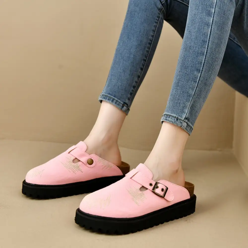 Platform Round Toe Loafers