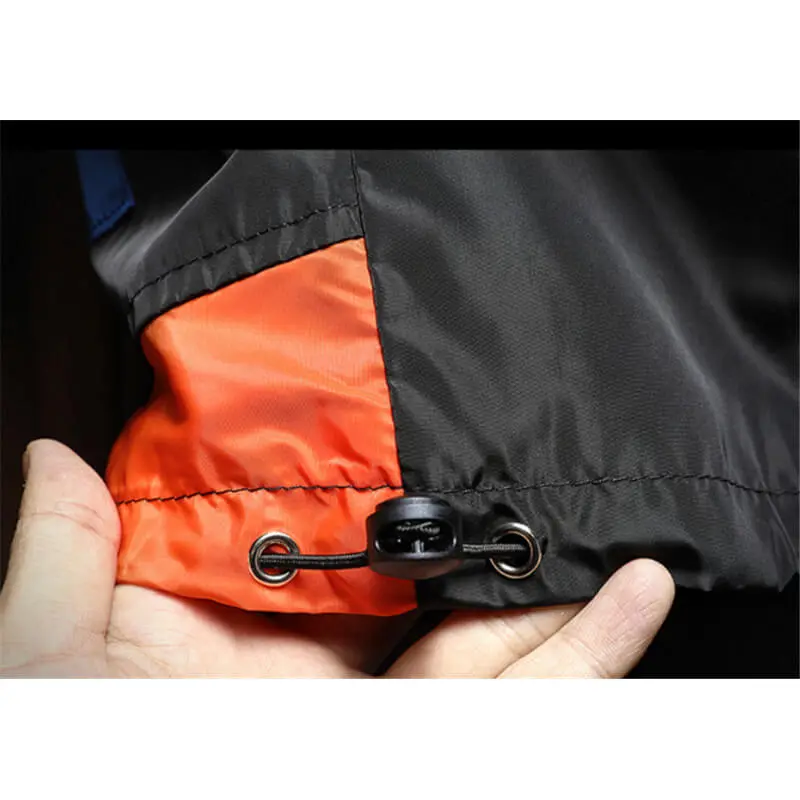Outdoor Hooded Zip Front Lightweight Jacket