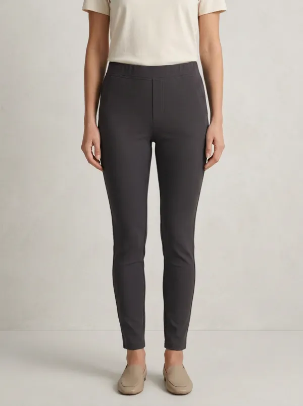 Casual-Chic Women's Stretch Mid-Rise Pants