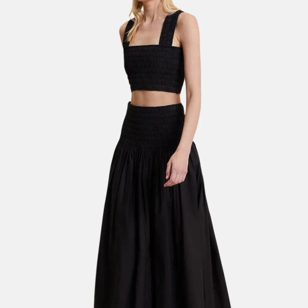 Cotton Cropped Tank Top