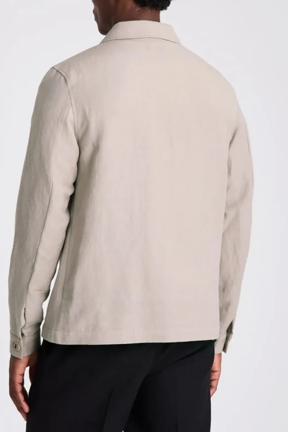 Minimalist Style Breathable Wool Shacket