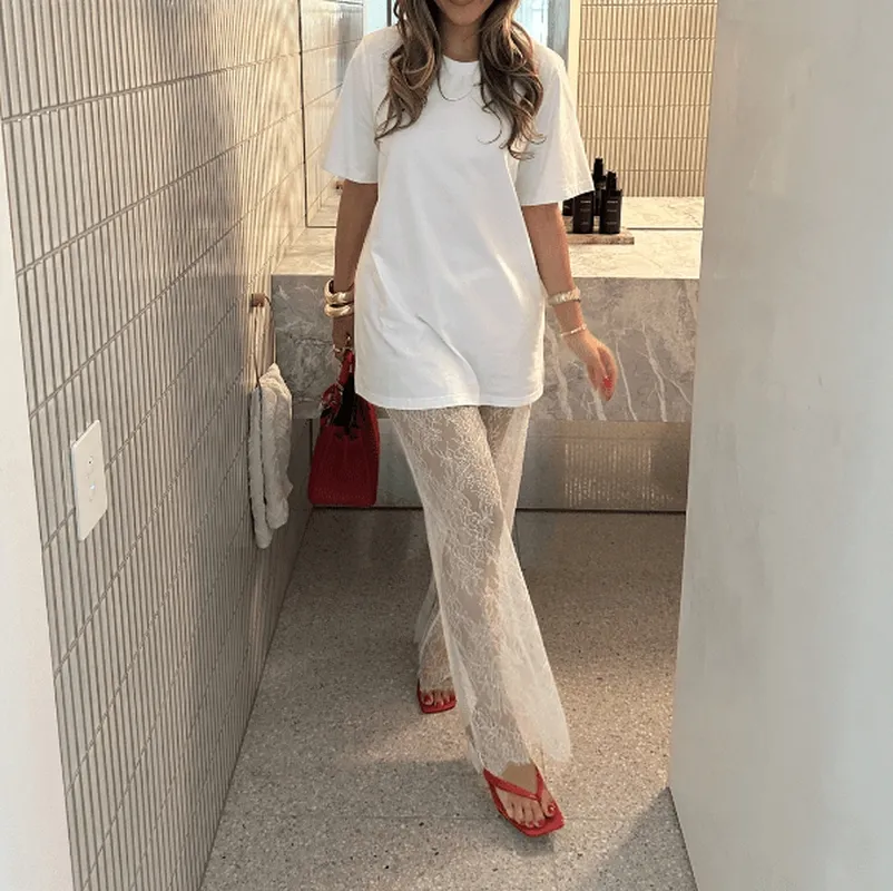 White Cotton Tee