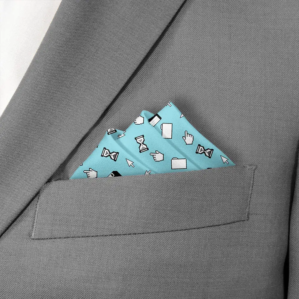 Distinctive Streamlined Novelty Hobby Motif Pocket Square