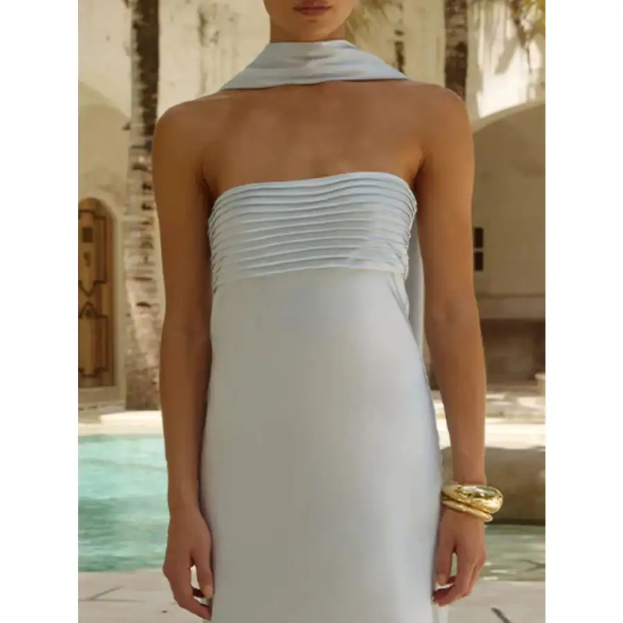 Tube Mermaid Maxi Dress
