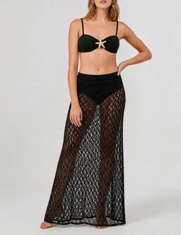 Tone Starfish Center Accent Bikini Set with Salong