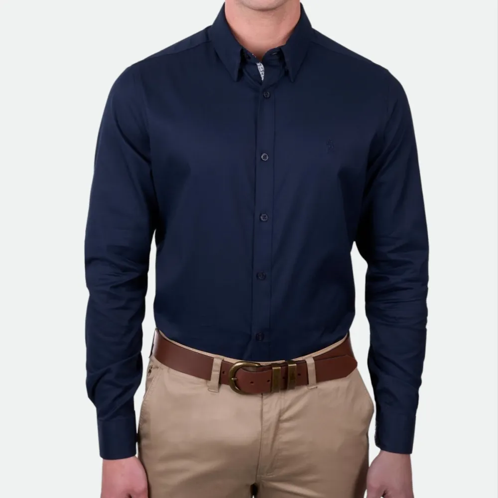 Men's Fine Detail Long Sleeve Shirt