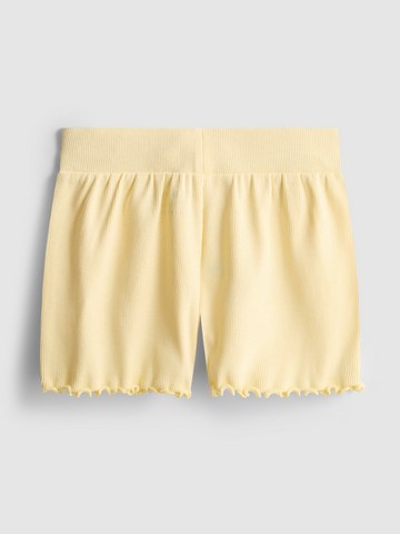 1.5-8yrs | Ribbed Lettuce Trim Shorts detail 1