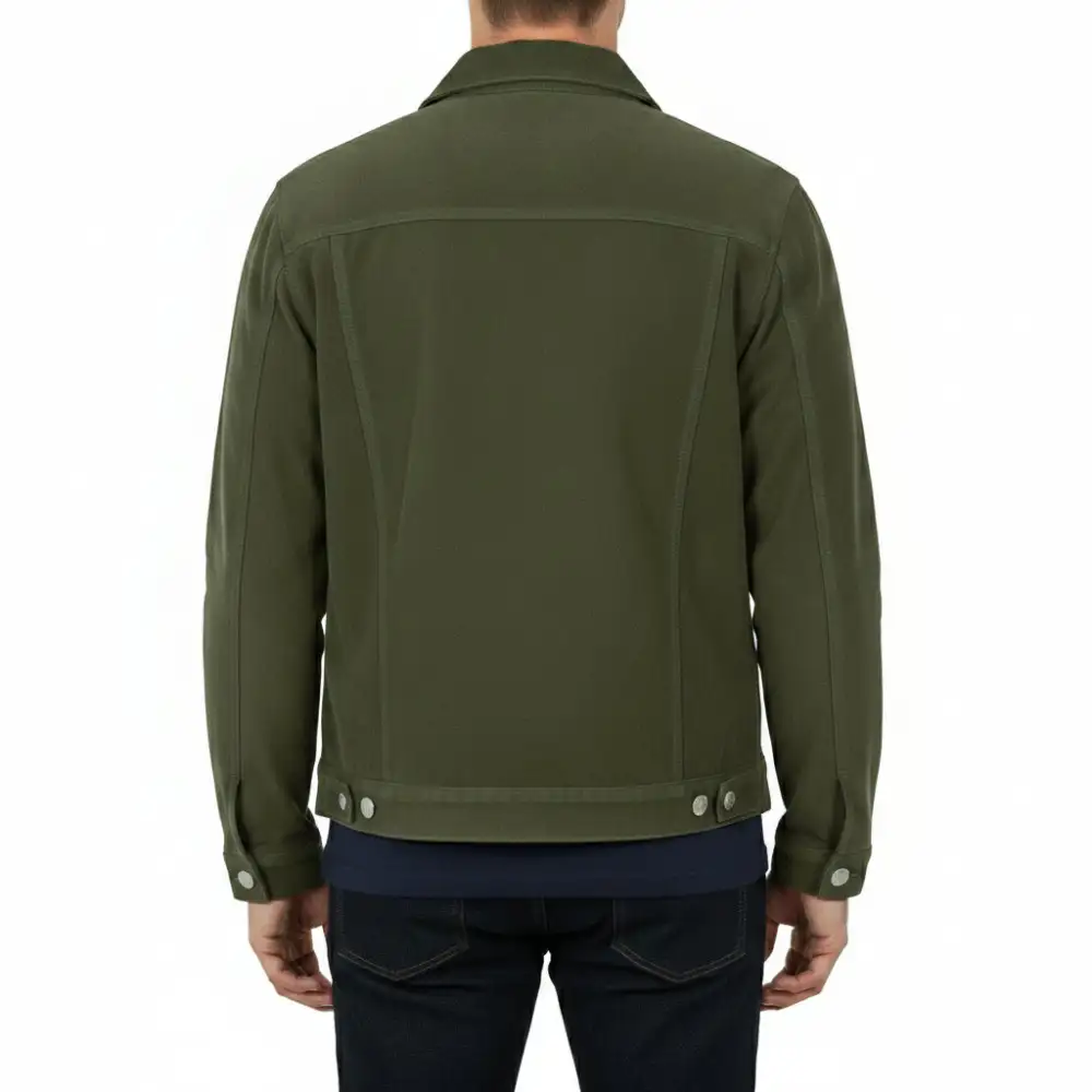 Suede Trucker Jacket