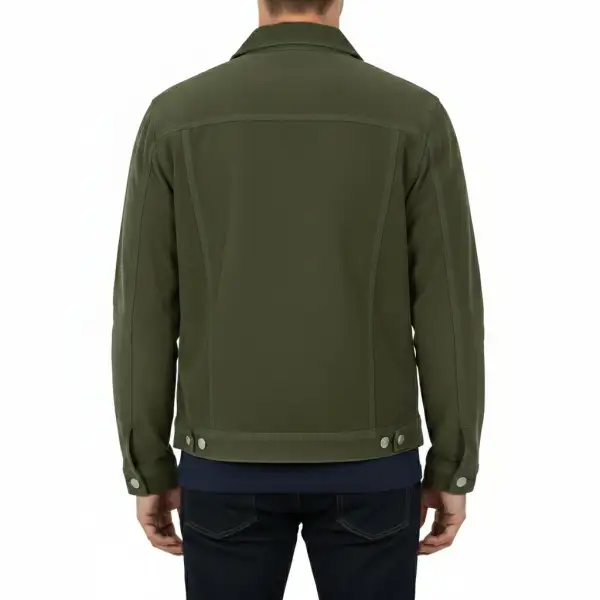 Suede Trucker Jacket