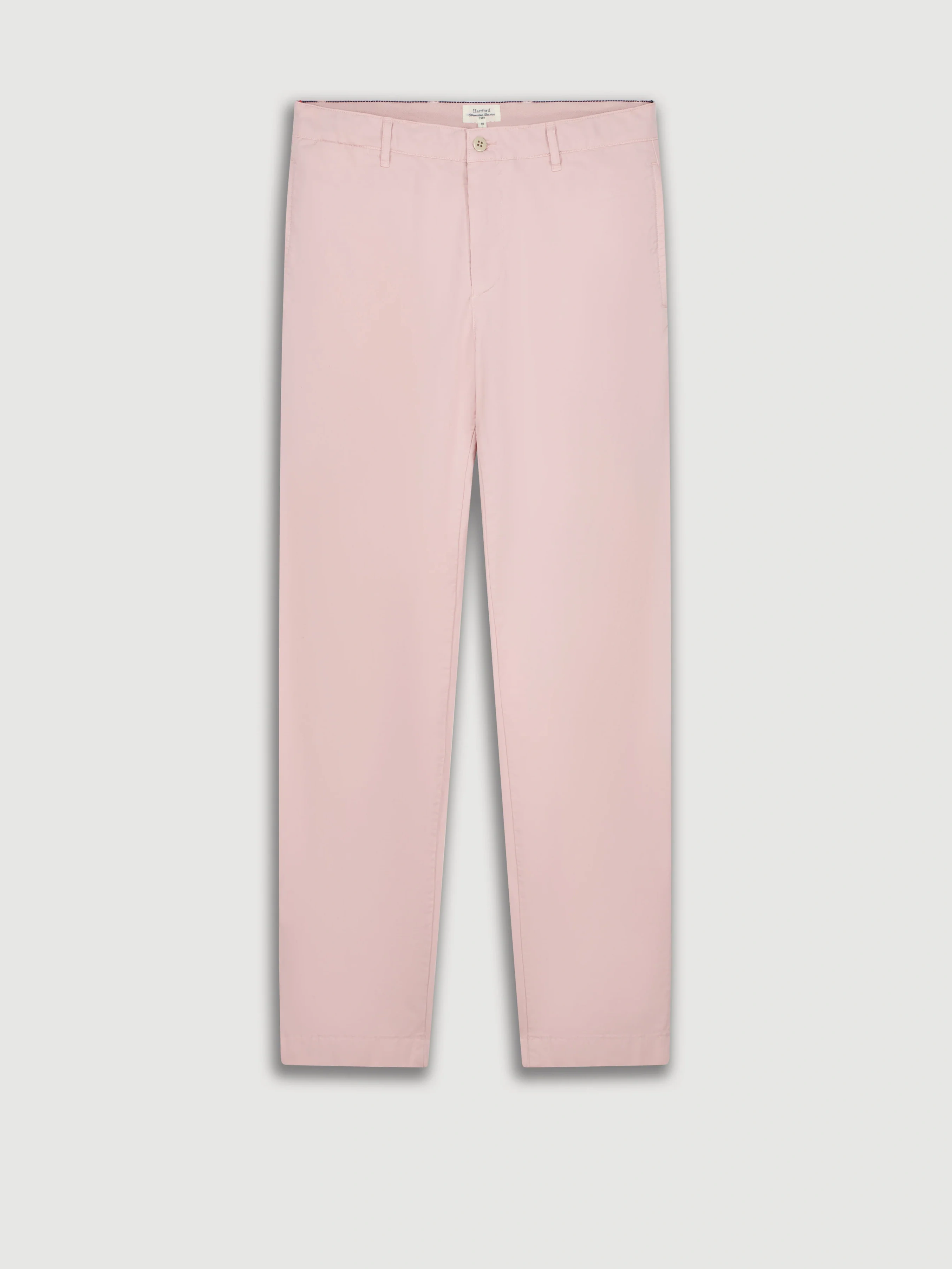 Men's Casual Style Faded Pink Pants