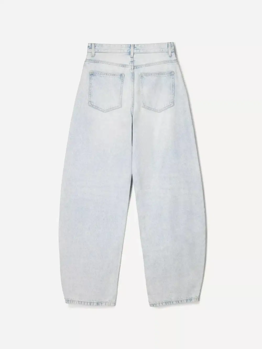 Wide Leg Washed Jeans