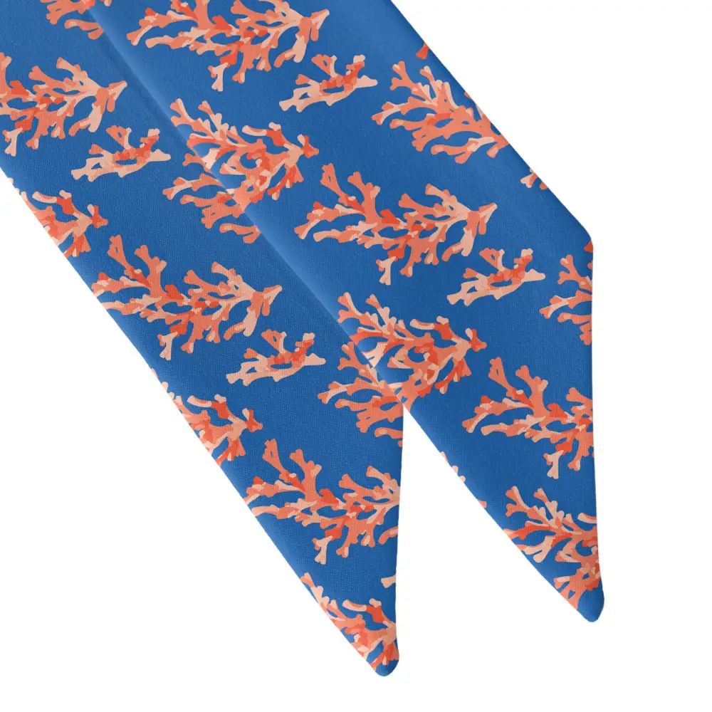 Coral Reef Design Hair Scarf
