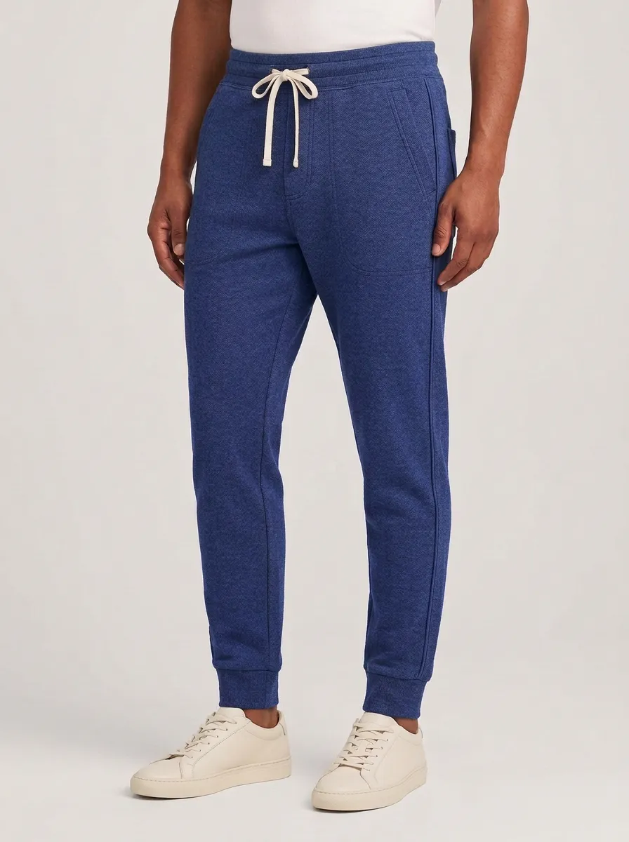 Functional Drawstring Athletic Active Look Men's Sweatpants