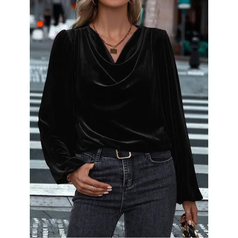 Long Sleeve Turtleneck Top