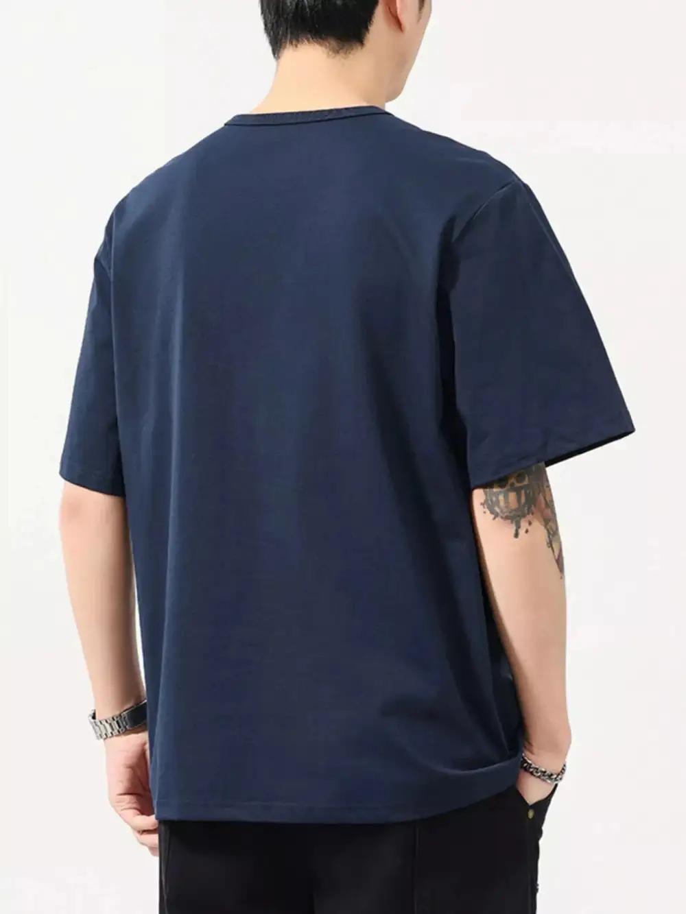 Button Detail Short Sleeve T-Shirt