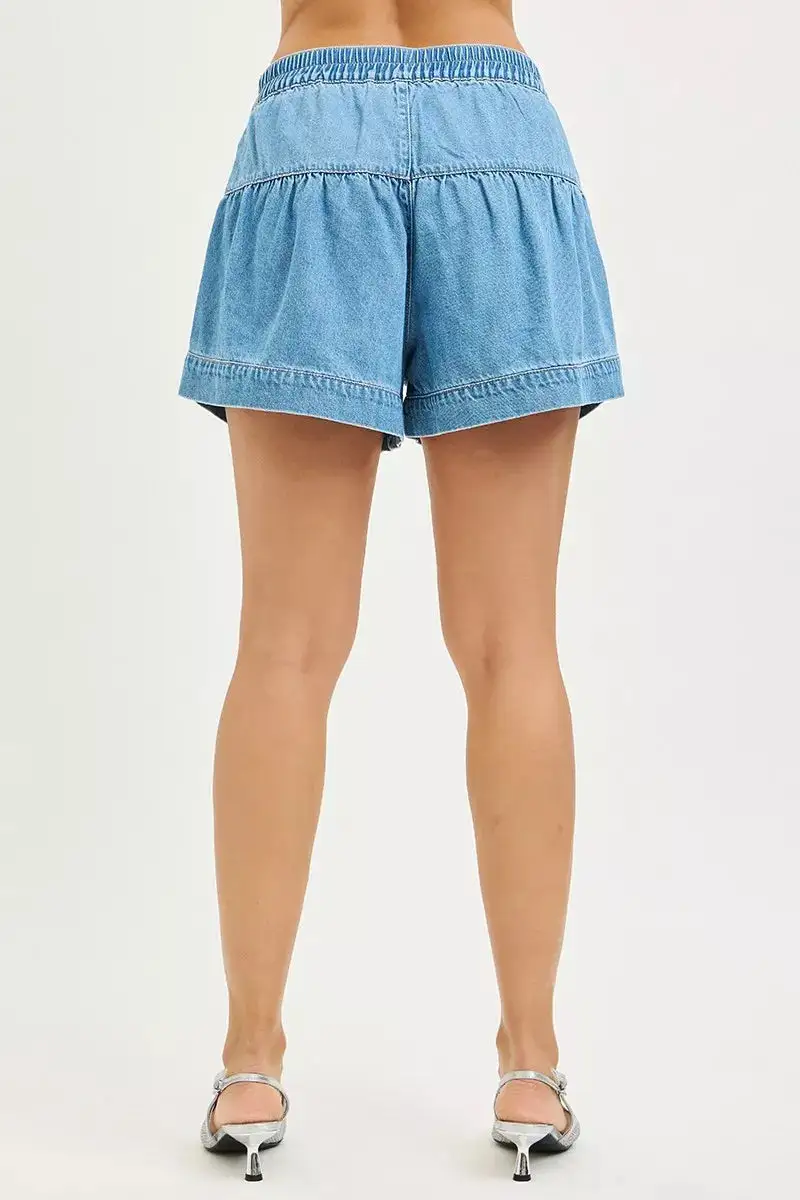 Elastic Waist Shorts