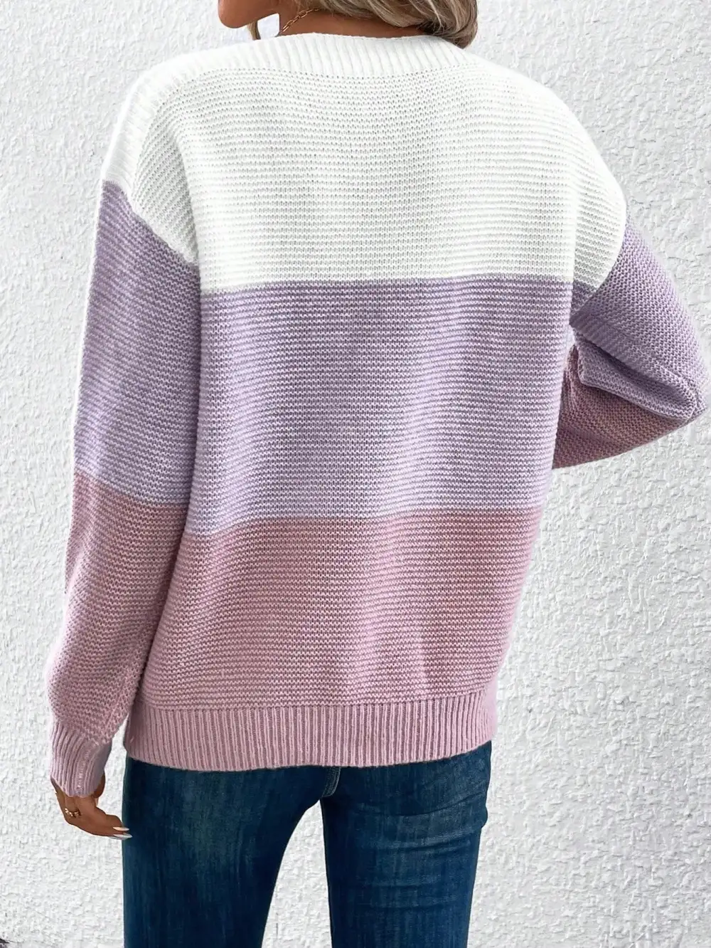 Relaxed Gradient Sweater