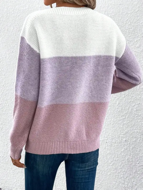 Relaxed Gradient Sweater
