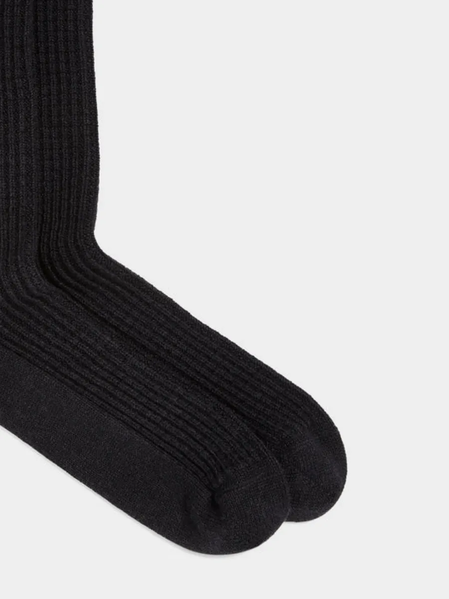 Plain Waffle Socks