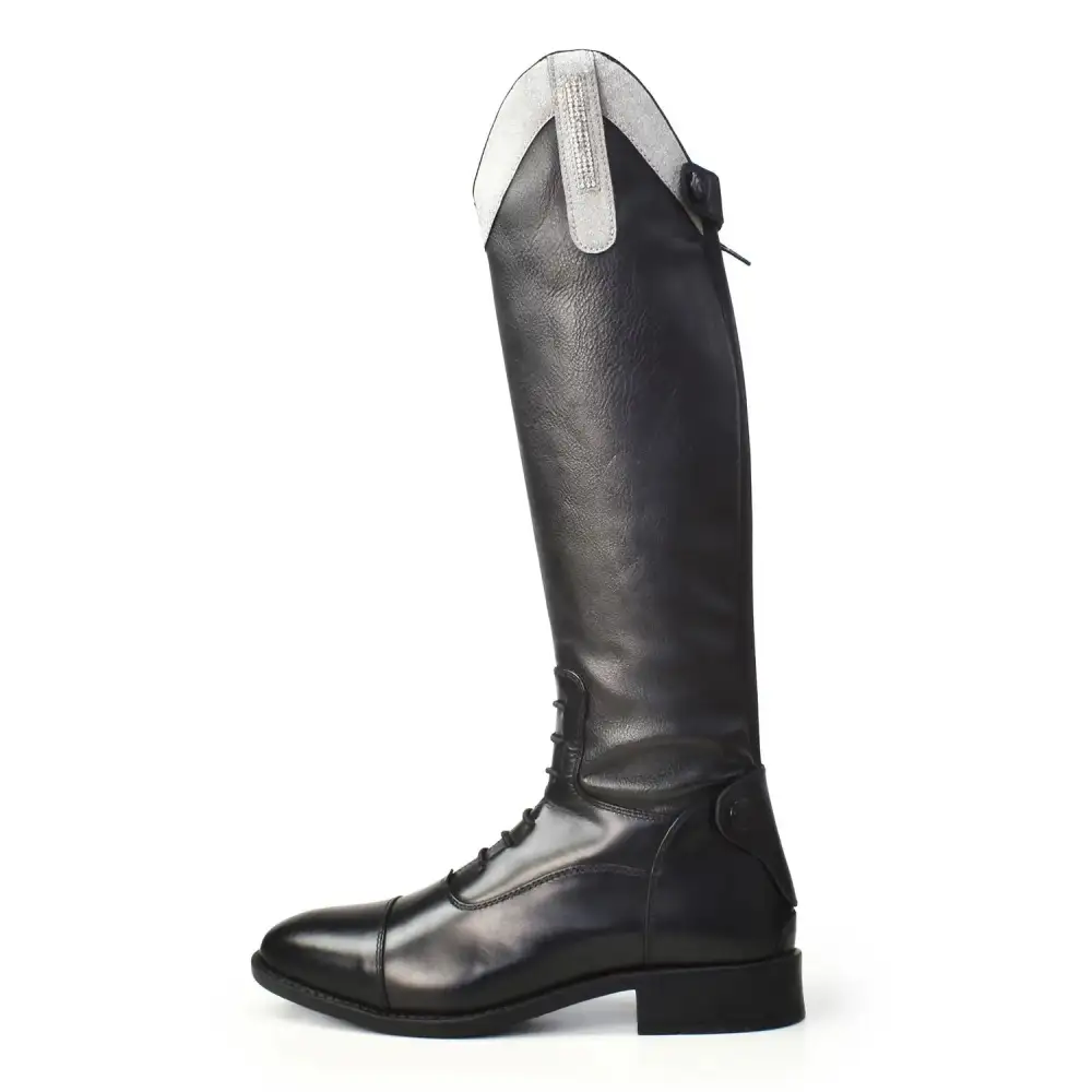 Classic Easy-Care Leather Riding Boots