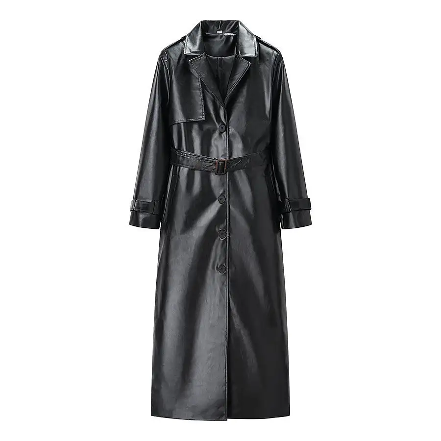 Modern Stand Collar Trench Coat