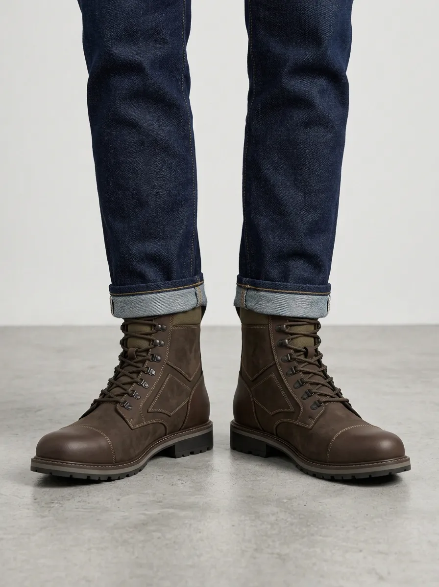 Men's Bold Profile Tactical Work Boots