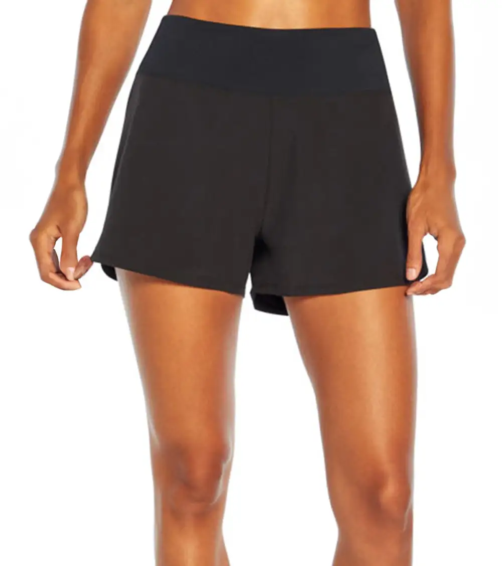 Dolphin Hem Banded Yoga Work Shorts