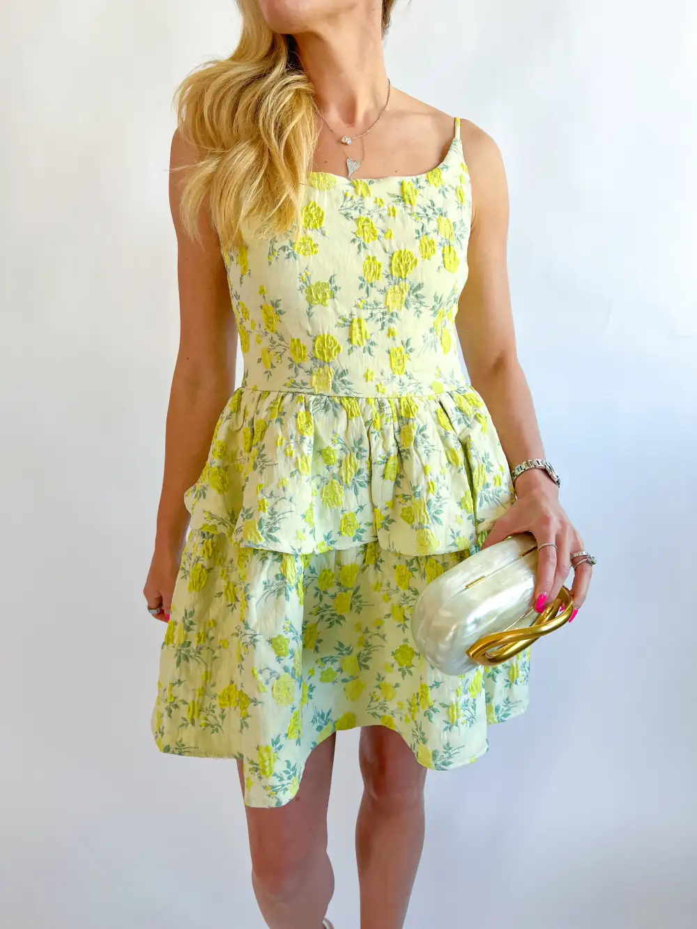 Neat Detail Mini Dress