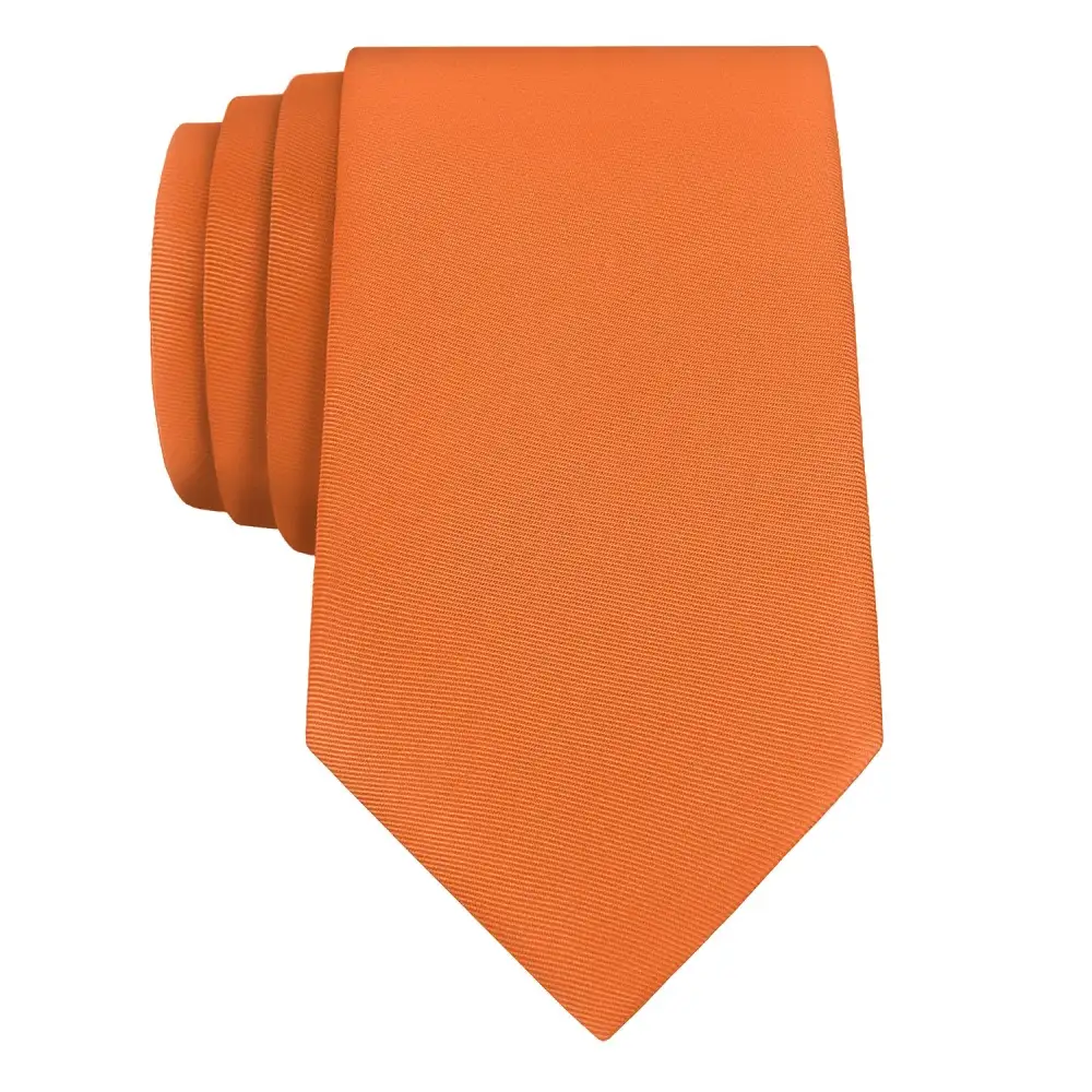 Distinctive Solid Design Necktie