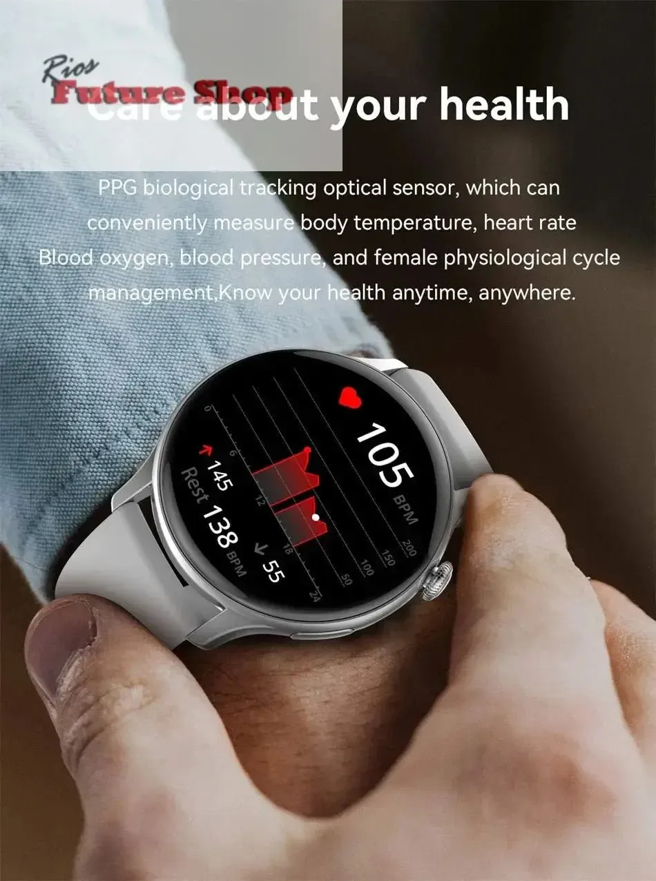 True AMOLED Sports Smartwatch