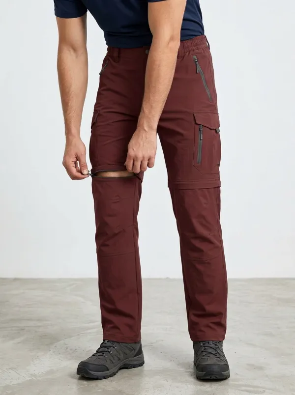 Men's Trek Utility Waterproof Zip-Off Tactical Cargo Pants